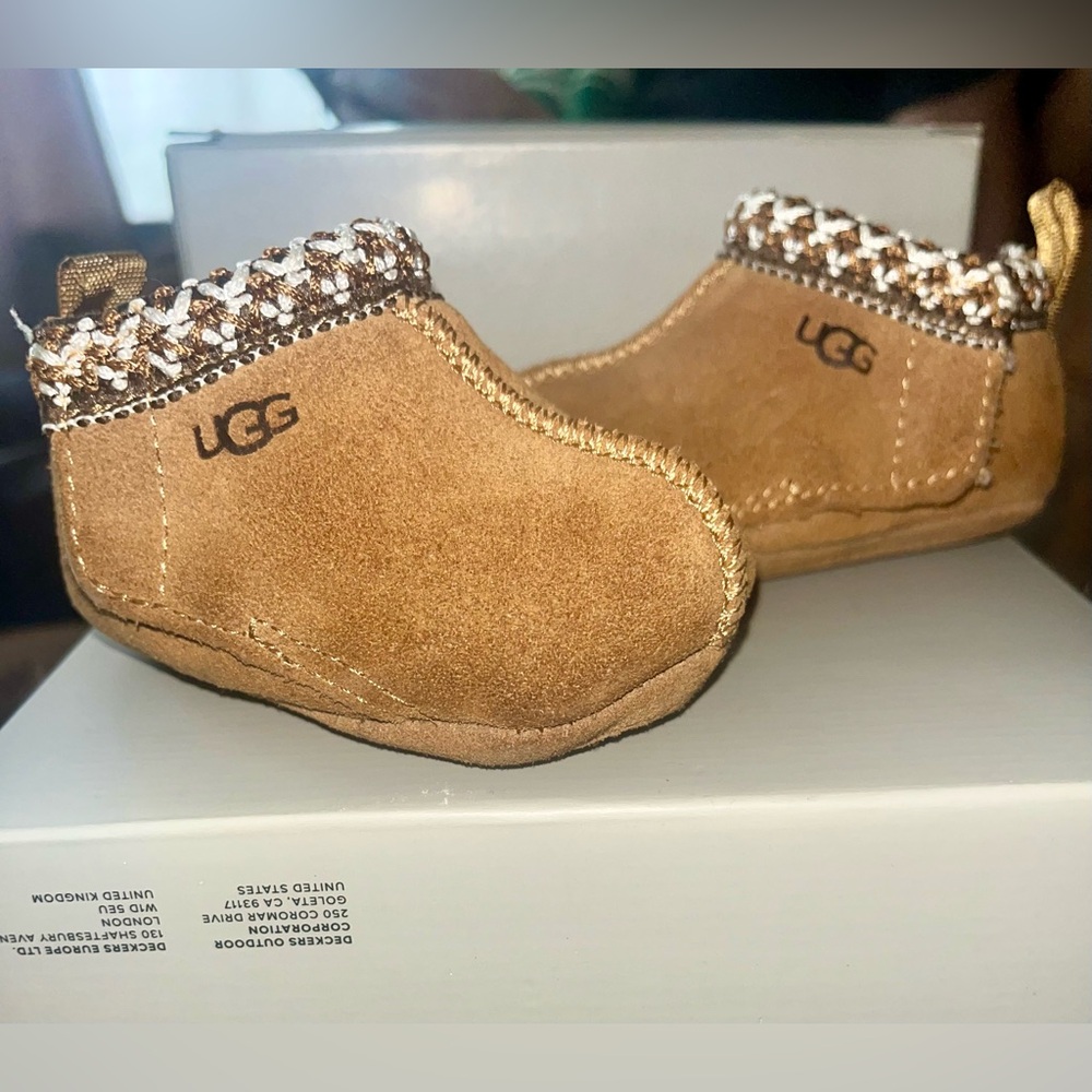UGG Baby Tasman Slippers size 0/1